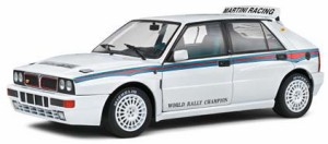 ソリド 1/18 ランチア デルタ HF インテグラーレ Evo.1 1992 (マルティニ 6)【S1807804】ミニカー  返品種別B