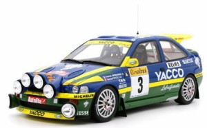 OttOmobile 1/18 フォード エスコート RS コスワース モンテカルロラリー 1996 #3【OTM1028】ミニカー  返品種別B