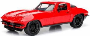 Jada Toys 1/24 F＆F8 シェビー コルベット レッド (レティ)（ワイルドスピード）【JADA98298】ミニカー  返品種別B