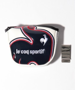 ルコック QQBTJG51-WHNV マグネット式異型ヘッド対応パターカバー（ホワイト×ネイビー）le coq sportif GOLF[QQBTJG51WHNV] 返品種別A