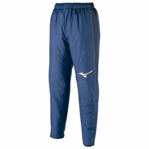 ミズノ ベーシックウォーマーパンツ　ジュニア(ドレスネイビー・サイズ：140) MIZUNO　サッカー/フットボール P2JF760114140返品種別A