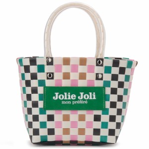 ジョリージョリ JJ-2024112S-004 トートバッグS メッシュバッグ（ピンク×ベージュ）Jolie Joli[JJ2024112S004] 返品種別B