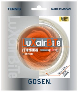ゴーセン GOS-TSLXB1NA 硬式テニス用ガット　ラクシアバイト16L（ナチュラル・長さ1.25mm×12.2m）GOSEN[GOSTSLXB1NA] 返品種別A