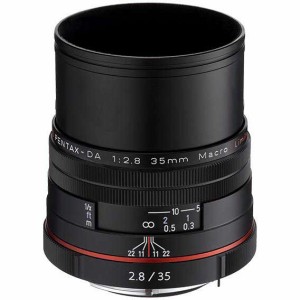 ペンタックス HD PENTAX-DA 35mmF2.8 Macro Limited （ブラック） ※Kマウント用レンズ（APS-Cサイズ用） HD-DA35/マクロBK返品種別A