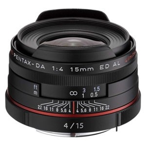 ペンタックス HD PENTAX-DA 15mmF4ED AL Limited（ブラック） ※Kマウント用レンズ（APS-Cサイズ用） HD-DA15/4リミテツドBK返品種別A