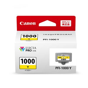 キヤノン PFI-1000Y ［純正］インクカートリッジ（イエロー）Canon[PFI1000Y] 返品種別A