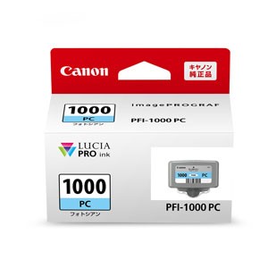 キヤノン PFI-1000PC ［純正］インクカートリッジ（フォトシアン）Canon[PFI1000PC] 返品種別A