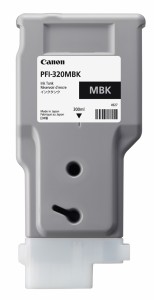 キヤノン PFI-320MBK ［純正］ imagePROGRAF用インクタンク（顔料/マットブラック/300ml）Canon[PFI320MBK] 返品種別A