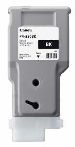 キヤノン PFI-320BK ［純正］ imagePROGRAF用インクタンク（顔料/ブラック/300ml）Canon[PFI320BK] 返品種別A