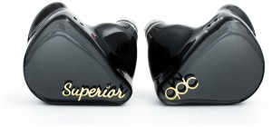 qdc QDC-SUPERIOR-BK ダイナミック密閉型イヤホン(ブラック)SUPERIOR[QDCSUPERIORBK] 返品種別A