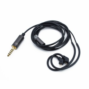 qdc QDC-SUPERIOR-CABLE44 ヘッドホンリケーブル(1.2m)【2pin（0.78mm）⇔4.4mm】qdc SUPERIOR Cable[QDCSUPERIORCABLE44] 返品種別A