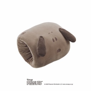 西川(Nishikawa) おひるねピロー ふかふかポケット スヌーピー(ブラウン・35×30cm) PEANUTS(SNOOPY) 243600228-300返品種別B