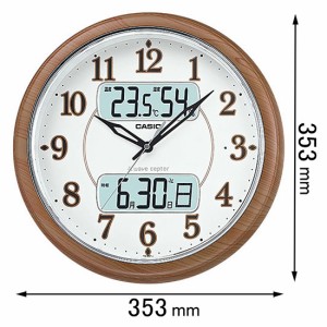 カシオ 電波掛け時計 ITM-900FLJ-5JF[ITM900FLJ5JF] 返品種別A