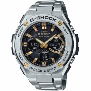 カシオ 【国内正規品】G-SHOCK(ジーショック) G-STEEL Gショック　ソーラー電波時計　メンズタイプ GST-W110D-1A9JF返品種別A