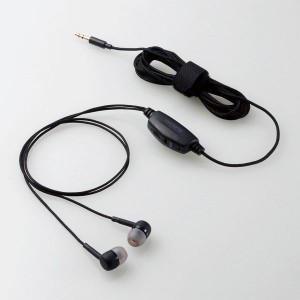 エレコム EHP-TV10C3XBK テレビ用耳栓タイプヘッドホン3m(両耳)（ブラック）ELECOM[EHPTV10C3XBK] 返品種別A