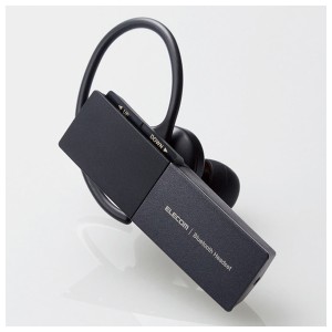 エレコム LBT-HSC20MPBK 片耳用 Bluetooth 5.0 ヘッドセット USBType-Cポート搭載（ブラック）[LBTHSC20MPBK] 返品種別A