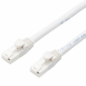 エレコム LD-GPAT/WH20/RS Cat6A LANケーブル 20m（ホワイト）[LDGPATWH20RS] 返品種別A