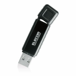 エレコム MF-HSU3A128GBK USB3.0対応 フラッシュメモリ 128GB（ブラック）セキュリティ機能搭載[MFHSU3A128GBK] 返品種別A