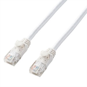 エレコム LD-GPAY/WH10 やわらかLANケーブル CAT6A 10m（ホワイト）[LDGPAYWH10] 返品種別A