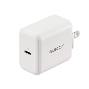 エレコム USB Type-C 充電器 PD対応 20W タイプC ×1 ACアダプター コンセント（ホワイト） MPA-ACCP17WH返品種別A