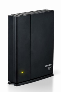 エレコム WSC-X1800GS2-B Wi-Fi 6(11ax) 1201+574Mbps 無線LAN中継器（ブラック）[WSCX1800GS2B] 返品種別A