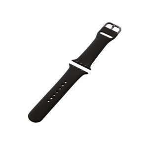 エレコム AW-41BDSCBK アップルウォッチ バンド Apple Watch SE ( 第2世代 / 第1世代 ) / Series 9 / 8 / 7 / 6 / 5 / 4 / 3 / 2 / 1 [ 4