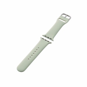 エレコム AW-41BDSCGIV アップルウォッチ バンド Apple Watch SE ( 第2世代 / 第1世代 ) / Series 9 / 8 / 7 / 6 / 5 / 4 / 3 / 2 / 1 [ 