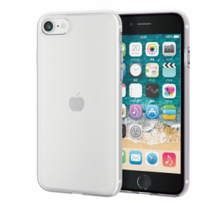 エレコム PM-A22SUCT2CR iPhone SE（第3世代/第2世代）/8/7用 ソフトケース フォルティモ 極み設計 無黄変性 ワイヤレス充電可（クリア）