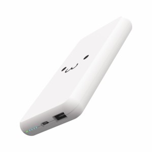 エレコム DE-C38-10000WF モバイルバッテリー 10000mAh 大容量 15W / 3A 入出力( Type-C ×1) 出力( USB-A ×1) PSE認証（ホワイトフェイ