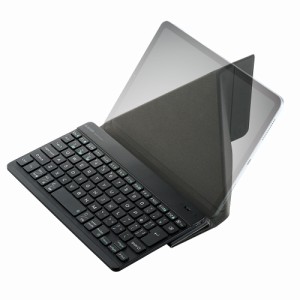エレコム 充電式Bluetooth Ultra slimキーボード 日本語配列 82キー（ブラック） Slint ワイヤレス スタンド付 TK-TM15BPBK返品種別A