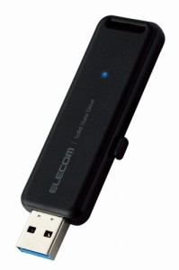 エレコム ESD-EMB2000GBK USB 10Gbps(USB3.2 Gen2) 外付けポータブルSSD 2TB読み込み最大1000MB/s スライド式[ESDEMB2000GBK] 返品種別A