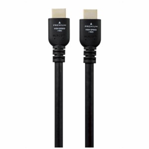 エレコム HDMI ケーブル 5m プレミアムハイスピード 4K 60Hz Premium HDMI（ブラック） CAC-HDP50BK2返品種別A