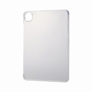 エレコム TB-A24PMUCCR iPad Pro 11インチ（M4/2024）用 ソフトケース カバー 衝撃吸収（クリア）[TBA24PMUCCR] 返品種別A