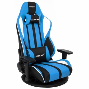 AKRacing（エーケーレーシング） ゲーミング座椅子（ブルー） AKレーシング 極坐 V2　AKレーシング AKR-GYOKUZA/V2-BLUE返品種別A