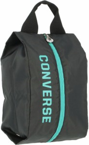 コンバース C2001097-1943 シューズケース(S)（ブラック/エメラルド）CONVERSE[CONC20010971943] 返品種別A