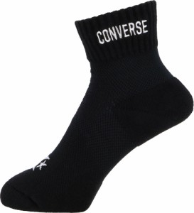 コンバース ストロングテーピングソックス（ブラック/ホワイト・サイズ：25〜27cm） CONVERSE CB121051-1911-2527返品種別A