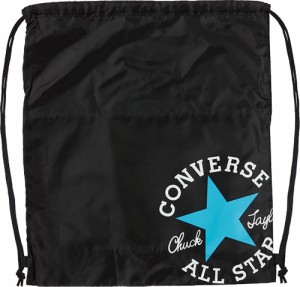 コンバース CON-C2255092-1922 ナップサック L（ブラック/サックス）CONVERSE[CONC22550921922] 返品種別A