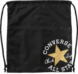 コンバース CON-C2255092-1982 ナップサック L（ブラック/ゴールド）CONVERSE[CONC22550921982] 返品種別A