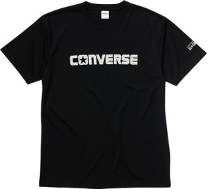 コンバース CON-CB231356-1913-M プリントTシャツ（ブラック/シルバー・サイズ：M）CONVERSE[CONCB2313561913M] 返品種別A
