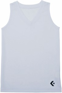 コンバース ガールズ ゲームインナーシャツ ブラ留め付き（ホワイト・サイズ：130） CONVERSE CN-CB431701-1100-130返品種別A