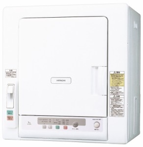 日立 DE-N60HV-W 6.0kg 衣類乾燥機HITACHI[DEN60HVW] 返品種別A