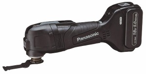 パナソニック EZ46A5LJ2G-B 14.4V/18V 充電マルチツール 黒 (18V5.0Ah電池パックセット)Panasonic[EZ46A5LJ2GB] 返品種別B