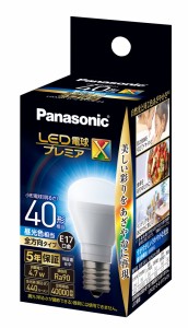 パナソニック LDA5DDGE17SZ4 LED電球 小形電球形 440lm（昼光色相当）Panasonic　プレミアX[LDA5DDGE17SZ4] 返品種別A