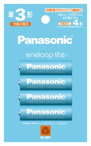 パナソニック BK-3LCD/4H ニッケル水素電池 単3形（4本入）Panasonic eneloop エネループライト お手軽モデル[BK3LCD4H] 返品種別A