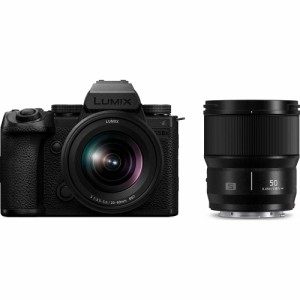 パナソニック DC-S5M2XW フルサイズミラーレス一眼カメラ「LUMIX S5IIX」ダブルレンズキットPanasonic[DCS5M2XW] 返品種別A