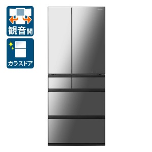 パナソニック NR-F65WX1-X 650L 6ドア冷蔵庫（オニキスミラー）[NRF65WX1X] 返品種別A