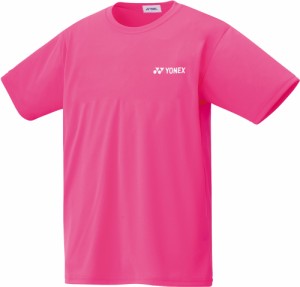 ヨネックス YO-16500-705-S ユニセックス ドライTシャツ（ネオンピンク・サイズ：S）YONEX[YO16500705S] 返品種別A