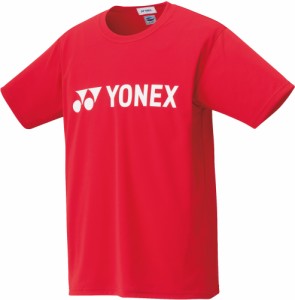 ヨネックス YO-16501-496-SS ユニセックス ドライTシャツ（サンセットレッド・サイズ：SS）YONEX[YO16501496SS] 返品種別A