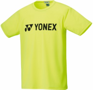 ヨネックス ジュニア ドライTシャツ（シャインイエロー・サイズ：J120cm） YONEX JUNIOR SHIRTS YO-16501J-402-J120返品種別A