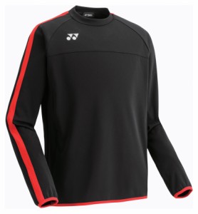 ヨネックス サッカー・フットサル用　トレーニングジャケット（ブラック/レッド・サイズ：O） YONEX YO-FW5006-187-O返品種別A